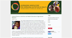 Desktop Screenshot of 2020conference.ifpri.info